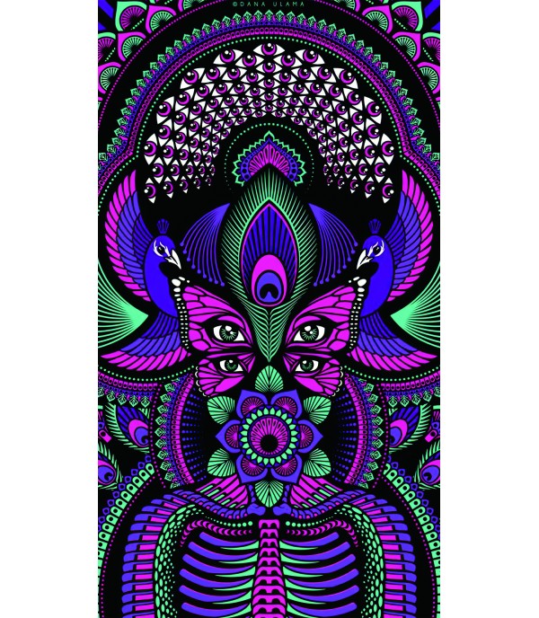9" 3D Тисненая пленка для задней поверхности корпуса с рисунком FR-0044 (120*180mm)