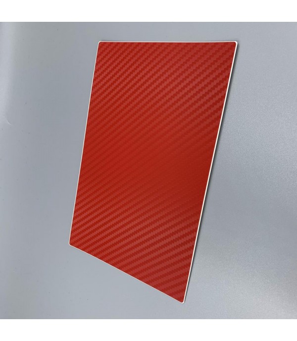 9" Защитная пленка для задней поверхности корпуса Carbon Fiber Red (120*180mm) XW-T5207-Gu