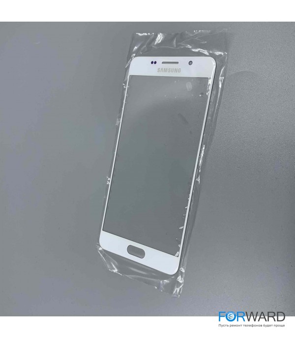 Стекло для переклейки к Samsung A510 White (имитация Original)