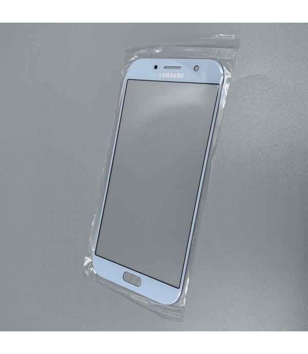 Стекло для переклейки к Samsung A720 Blue (имитация Original)