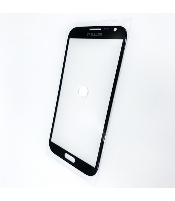 Стекло для переклейки к Samsung Note  2 Black Original