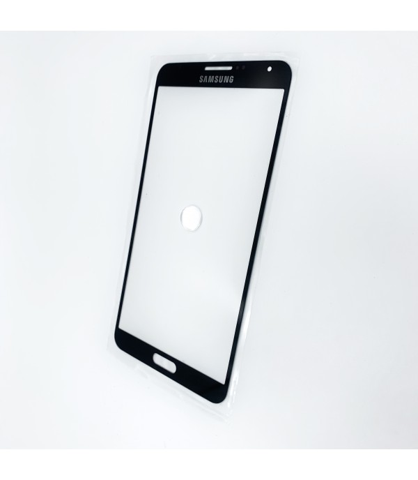 Стекло для переклейки к Samsung Note  3 Black Original