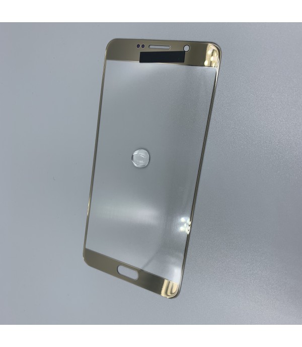 Стекло для переклейки к Samsung Note  5 Gold Original