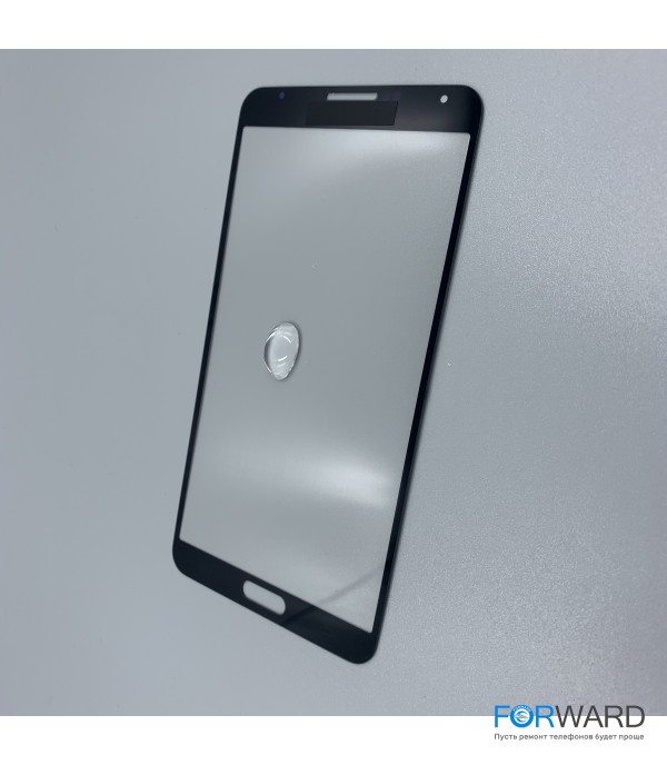 Стекло для переклейки к Samsung Note  3 Gray Original