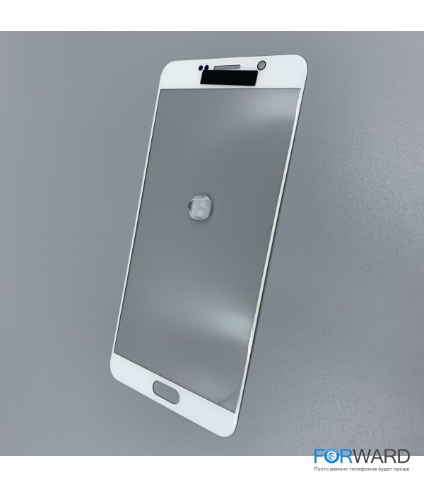 Стекло для переклейки к Samsung Note  5 White Original