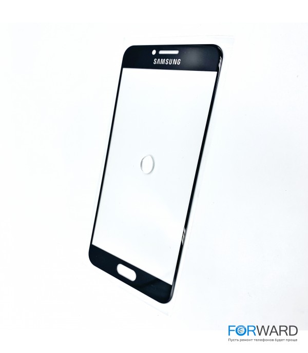 Стекло для переклейки к Samsung C5 Black Original
