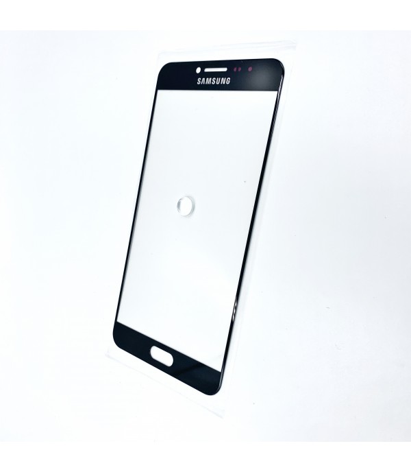 Стекло для переклейки к Samsung C7 Black Original