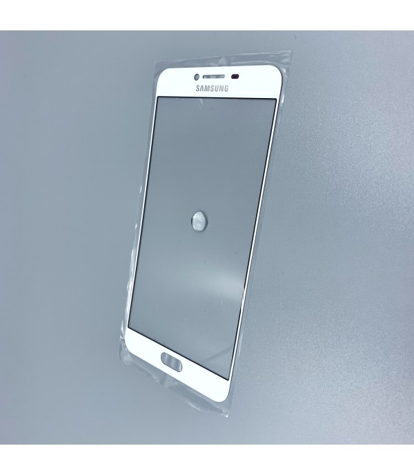 Стекло для переклейки к Samsung C7 White Original