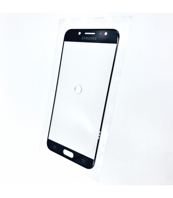 Стекло для переклейки к Samsung C8 Black