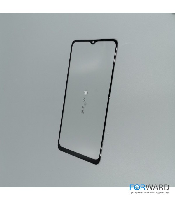 Стекло для переклейки к Samsung A03 [A035] + OCA (имитация Original)