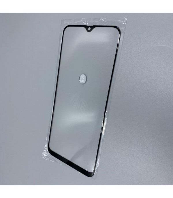 Стекло для переклейки к Samsung A40s Black (имитация Original)