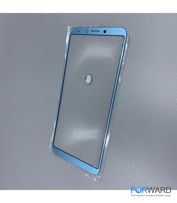 Стекло для переклейки к Samsung A6s Blue (имитация Original)