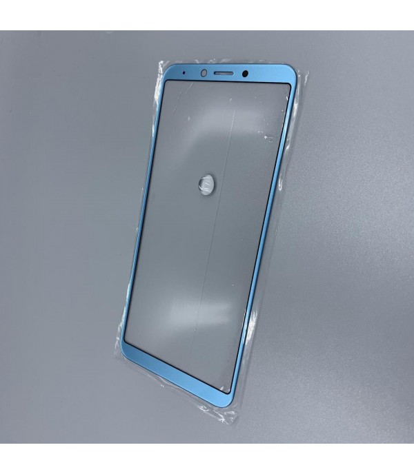 Стекло для переклейки к Samsung A6s Blue (имитация Original)