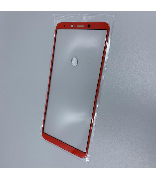 Стекло для переклейки к Samsung A6s Red (имитация Original)
