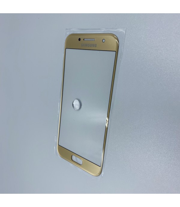 Стекло для переклейки к Samsung A320 Gold Original