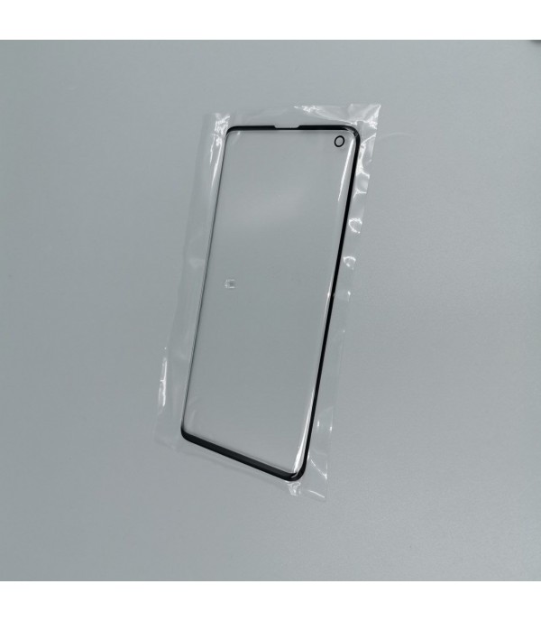 Стекло для переклейки к Samsung S10  (имитация Original)