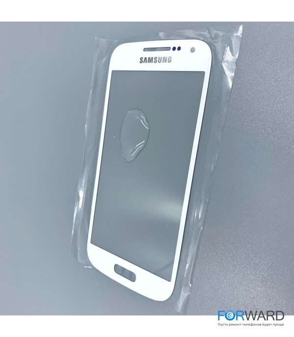 Стекло для переклейки к Samsung  S4 mini White Original