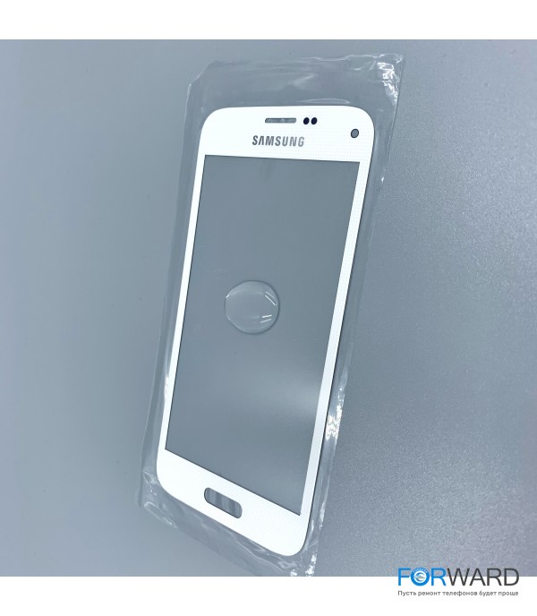 Стекло для переклейки к Samsung  S5 mini White