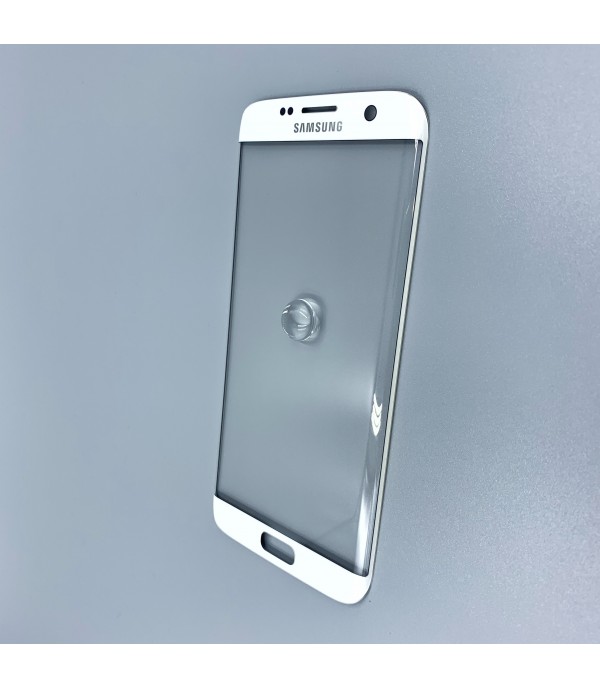 Стекло для переклейки к Samsung  S7  Edge White (имитация Original)