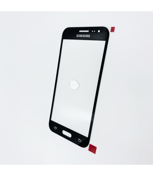 Стекло для переклейки к Samsung J200 Black Orig