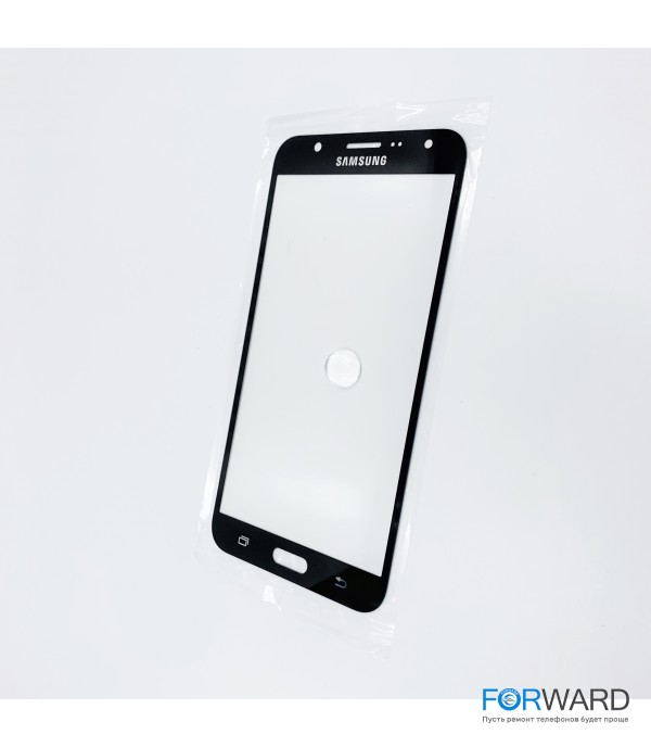 Стекло для переклейки к Samsung J700 Black Original