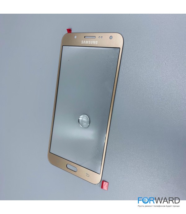 Стекло для переклейки к Samsung J700 Gold Original