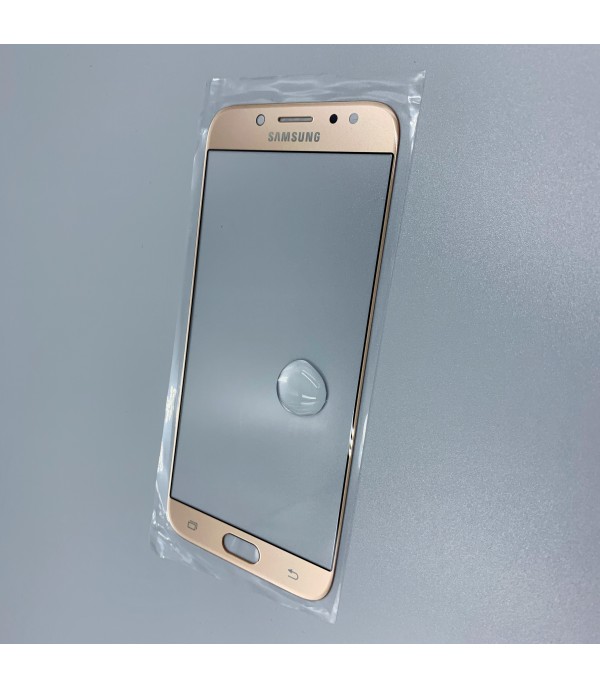 Стекло для переклейки к Samsung J730 Gold Original