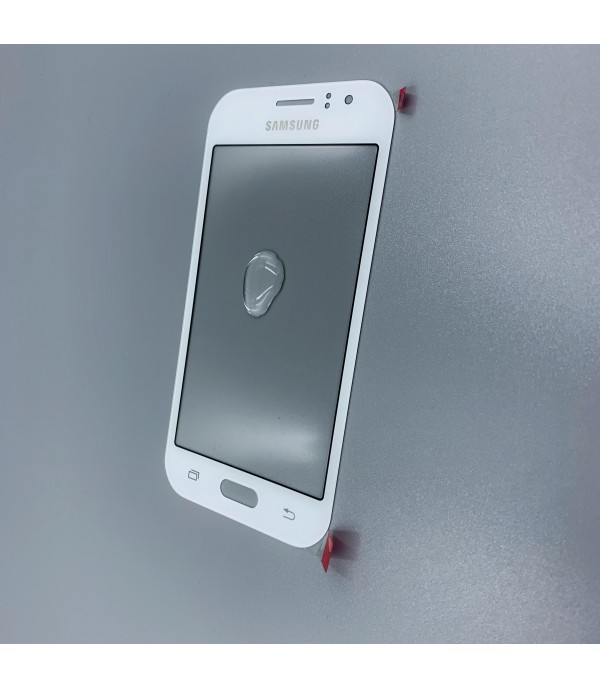 Стекло для переклейки к Samsung J100 White Copy