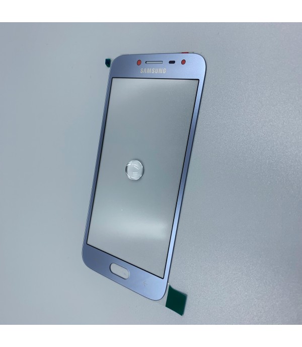 Стекло для переклейки к Samsung J250 Blue