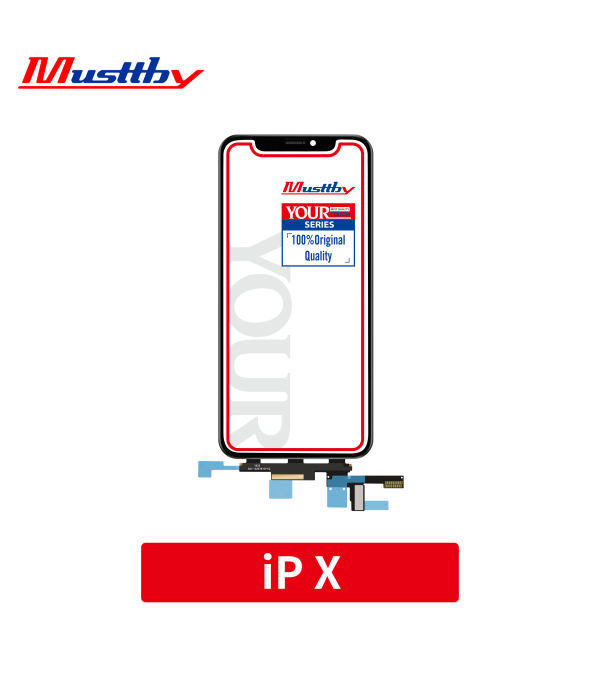 Сенсорное стекло (тачскрин) iPhone  X + OCA Musttby YourTouch Original