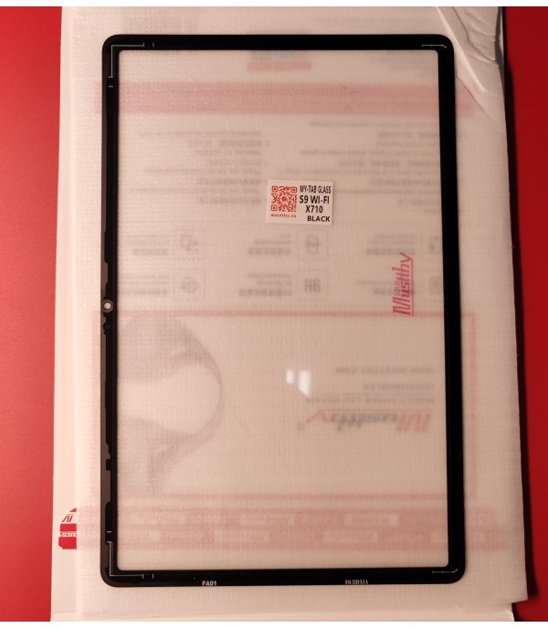 Стекло для переклейки Samsung Galaxy Tab S9 Wi-Fi SM-X710 + OCA Musttby MyGlass 1:1