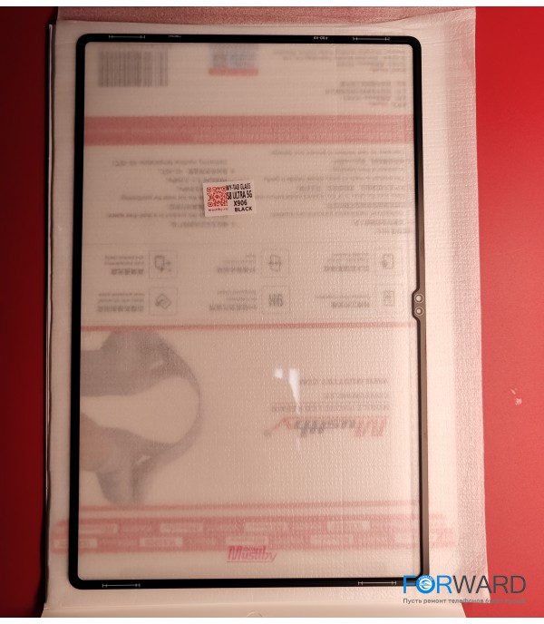 Стекло для переклейки Samsung Galaxy Tab S9 Ultra 5G SM-X916 + OCA Musttby MyGlass 1:1