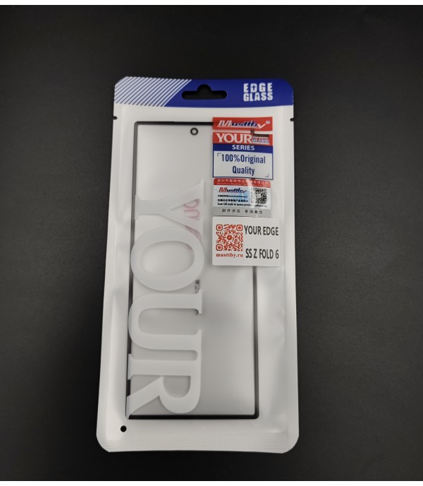 Стекло для переклейки к Samsung Fold6 + OCA Musttby YourGlass Original