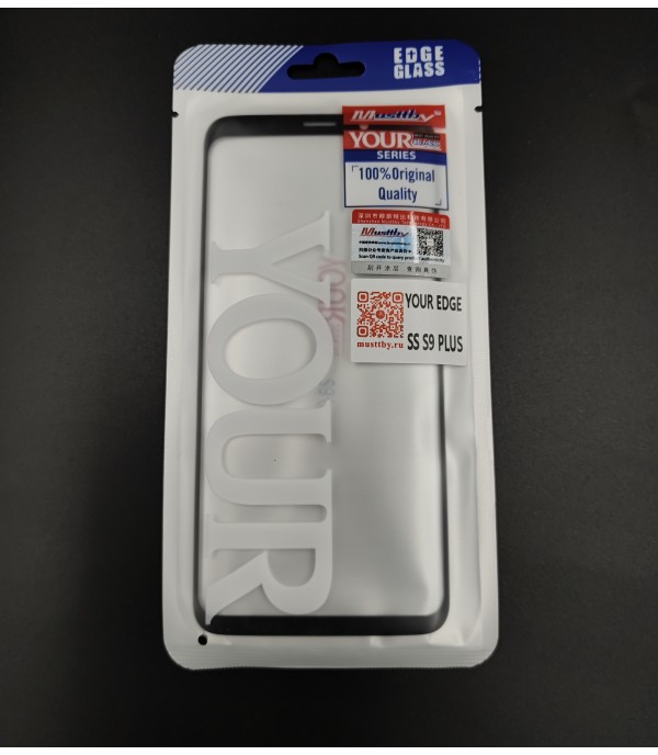Стекло для переклейки к Samsung  S9 Plus + OCA Musttby YourGlass Original