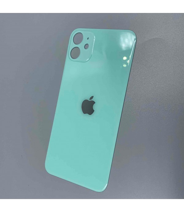 Заднее стекло корпуса iPhone 11  Green USA (увеличенное отверстие под камеру)