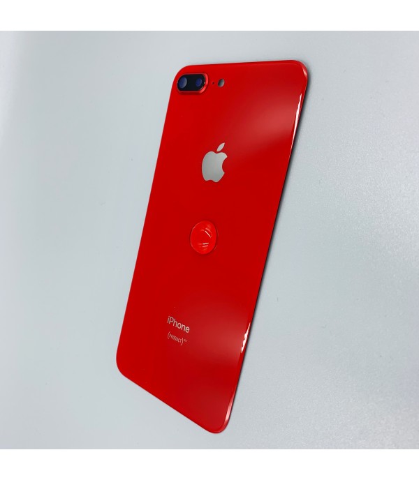 Заднее стекло корпуса iPhone  8 Plus Red USA (стекло камеры orig)