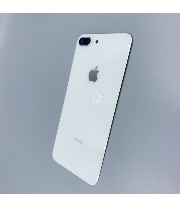 Заднее стекло корпуса iPhone  8 Plus White USA (стекло камеры orig)