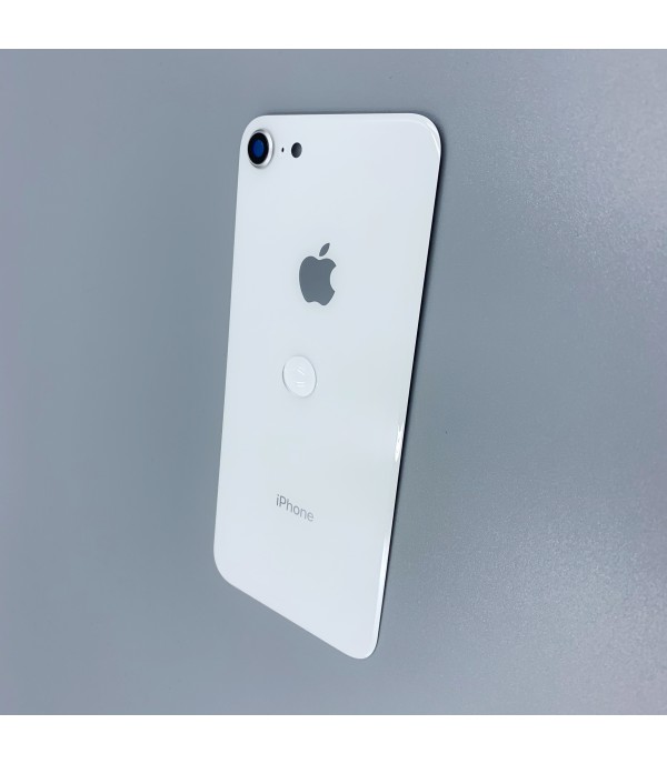 Заднее стекло корпуса iPhone  8  White USA (стекло камеры orig)