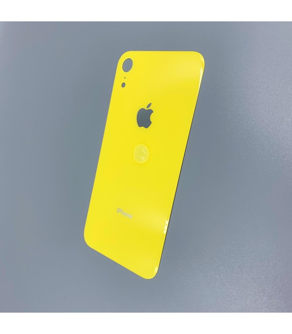 Заднее стекло корпуса iPhone  XR Yellow USA