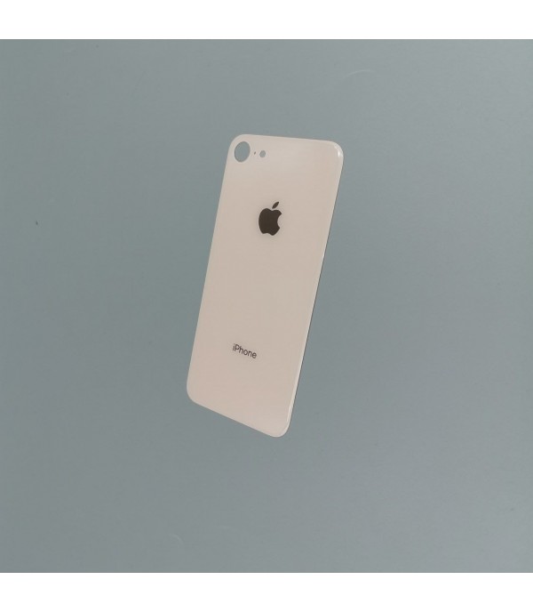 Заднее стекло корпуса iPhone  8  Rose Gold USA (увеличенное отверстие под камеру)