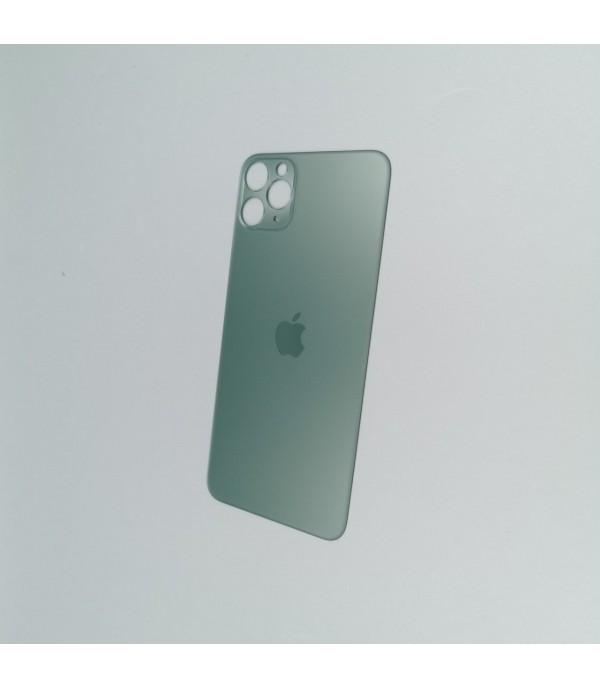 Заднее стекло корпуса iPhone 11 Pro Max Midnight Green USA (увеличенное отверстие под камеру)