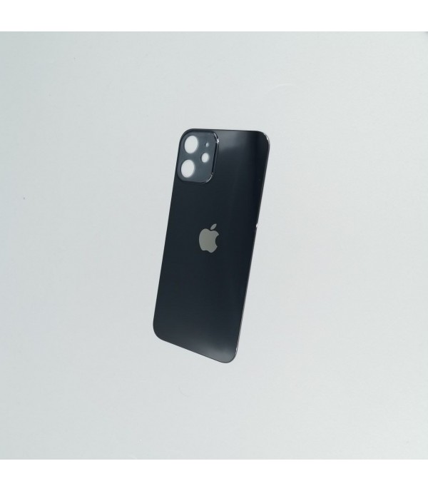 Заднее стекло корпуса iPhone 12mini Black