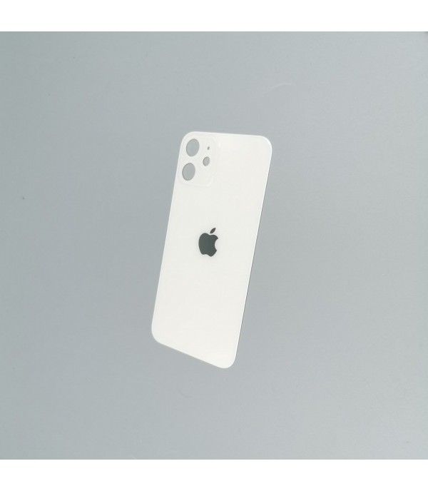 Заднее стекло корпуса iPhone 12mini White