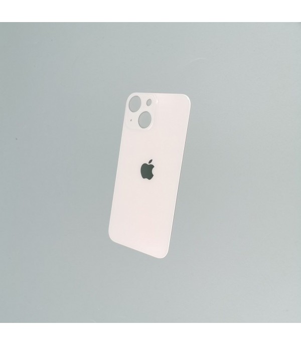 Заднее стекло корпуса iPhone 13 mini Pink (увеличенное отверстие под камеру)