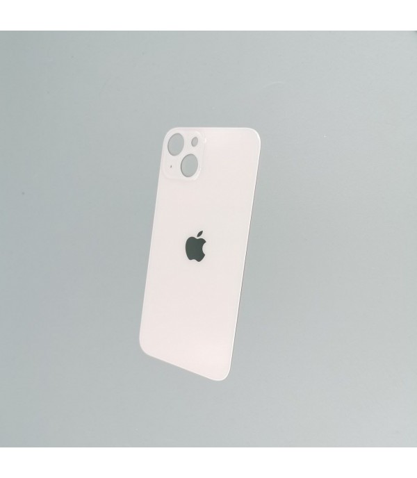Заднее стекло корпуса iPhone 13  pink (увеличенное отверстие под камеру)