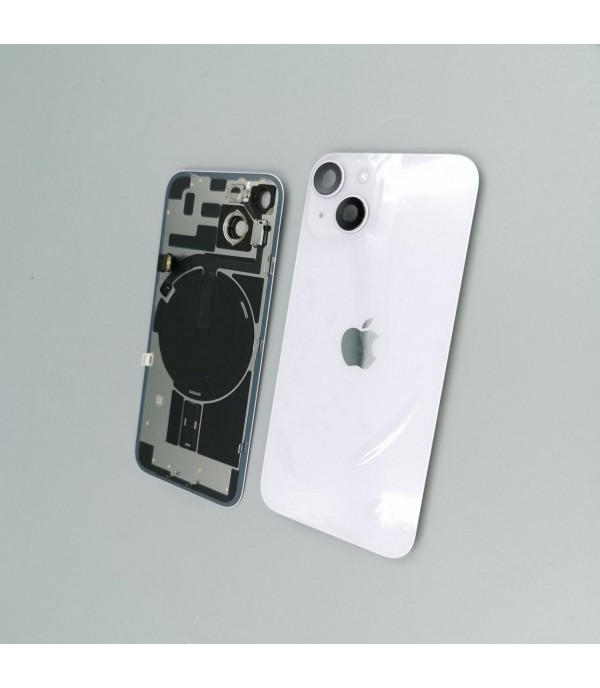 Заднее стекло корпуса iPhone 14  Purple ( original) в сборе