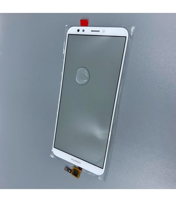 Сенсорное стекло (тачскрин) Huawei Y7 Prime 2018 White Original